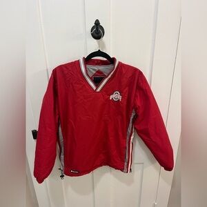 The Ohio State Holloway Youth Windbreaker Pullover Size XL